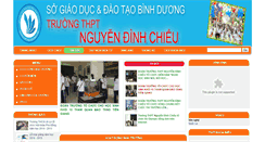 Desktop Screenshot of cbnguyendinhchieu.edu.vn