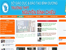 Tablet Screenshot of cbnguyendinhchieu.edu.vn
